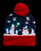 Light Up Knit Christmas Cap