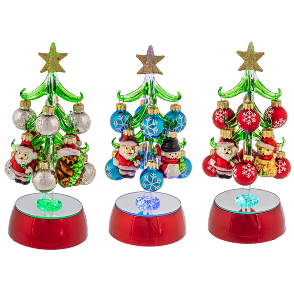 Light Up Christmas Tree with Ornaments(6)