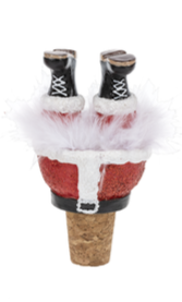 Christmas Wiggle Leg Bottle Topper