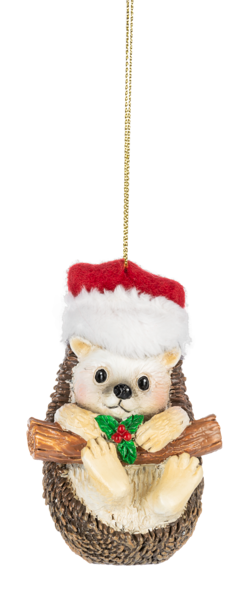 Holiday Hedgehog Ornament