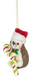 Holiday Hedgehog Ornament