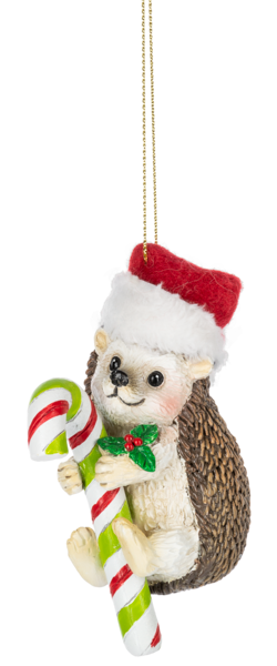 Holiday Hedgehog Ornament