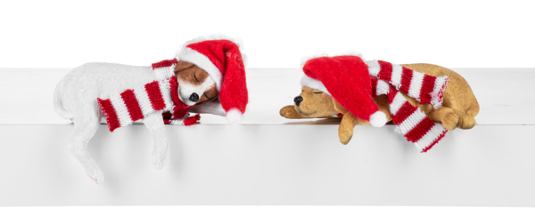 Comfy & Cozy Christmas Dog Shelfsitter Figurine