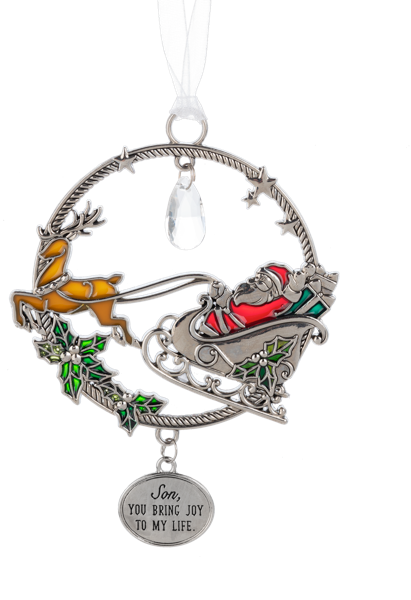 Stained Glass Ornament-Choose from 24 Styles