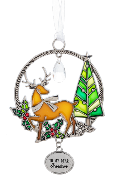 Stained Glass Ornament-Choose from 24 Styles