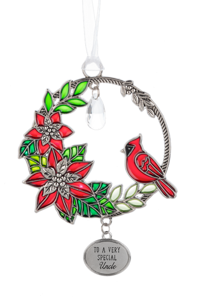 Stained Glass Ornament-Choose from 24 Styles