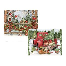 Christmas Journey Assorted 5.375 In X 6.875 In Boxed Christmas Cards by Susan Winget
