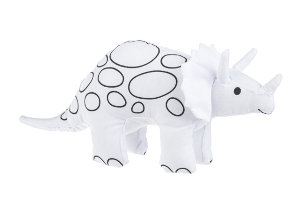 Mini Coloring Kit -Triceratops