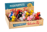 Wooden Farm Push Puppet-3yr+