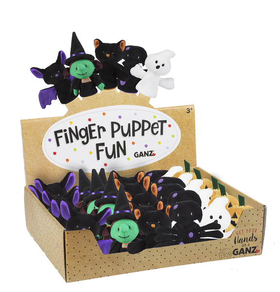 Halloween Boo Finger Puppet