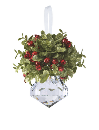 Mistletoe Krystal Ornament
