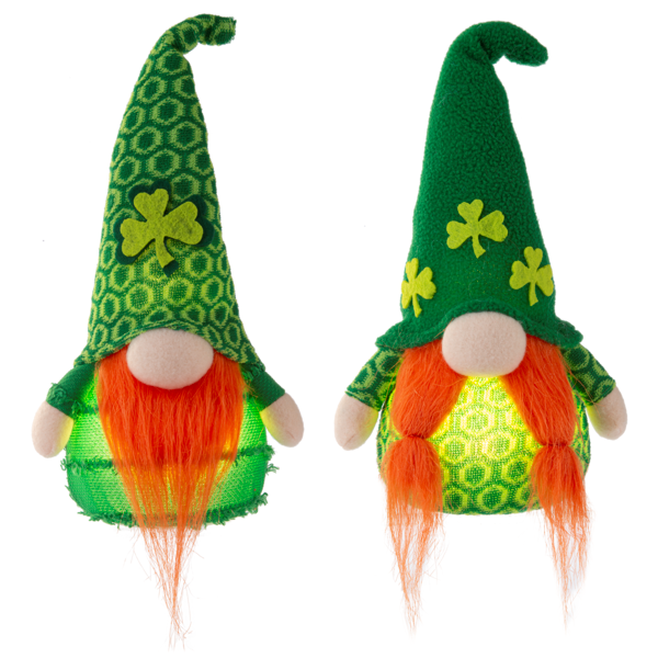 LED St. Patrick Gnomes