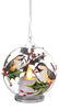 3.5" Glass LED Chickadee Ornament