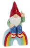 Gnome on Rainbow Salt & Pepper Shaker Set