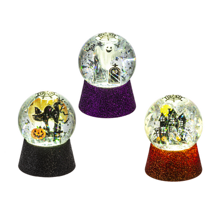 Halloween LED Mini Snow globe