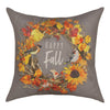 Fall Wreaths Happy Fall Climaweave Pillow
