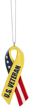 U.S. Veteran Ribbon Ornament