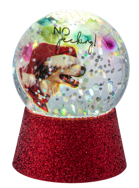 LED Light Up Dog & Cat Mini Shimmers Snow Globes
