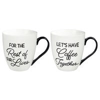 Cup O' Java Gift Set, 17 OZ, Let's have Coffee Together for the rest of our lives
