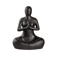 Metal Budha Garden Figurine