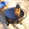 Hammered Firepit Table Top