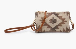 Riley Crossbody/Wristlet-Patterned