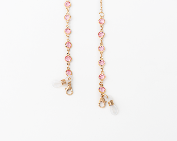 Glass Eyeglass Chain